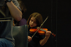 NW Scottish Fiddlers' "wee" member.