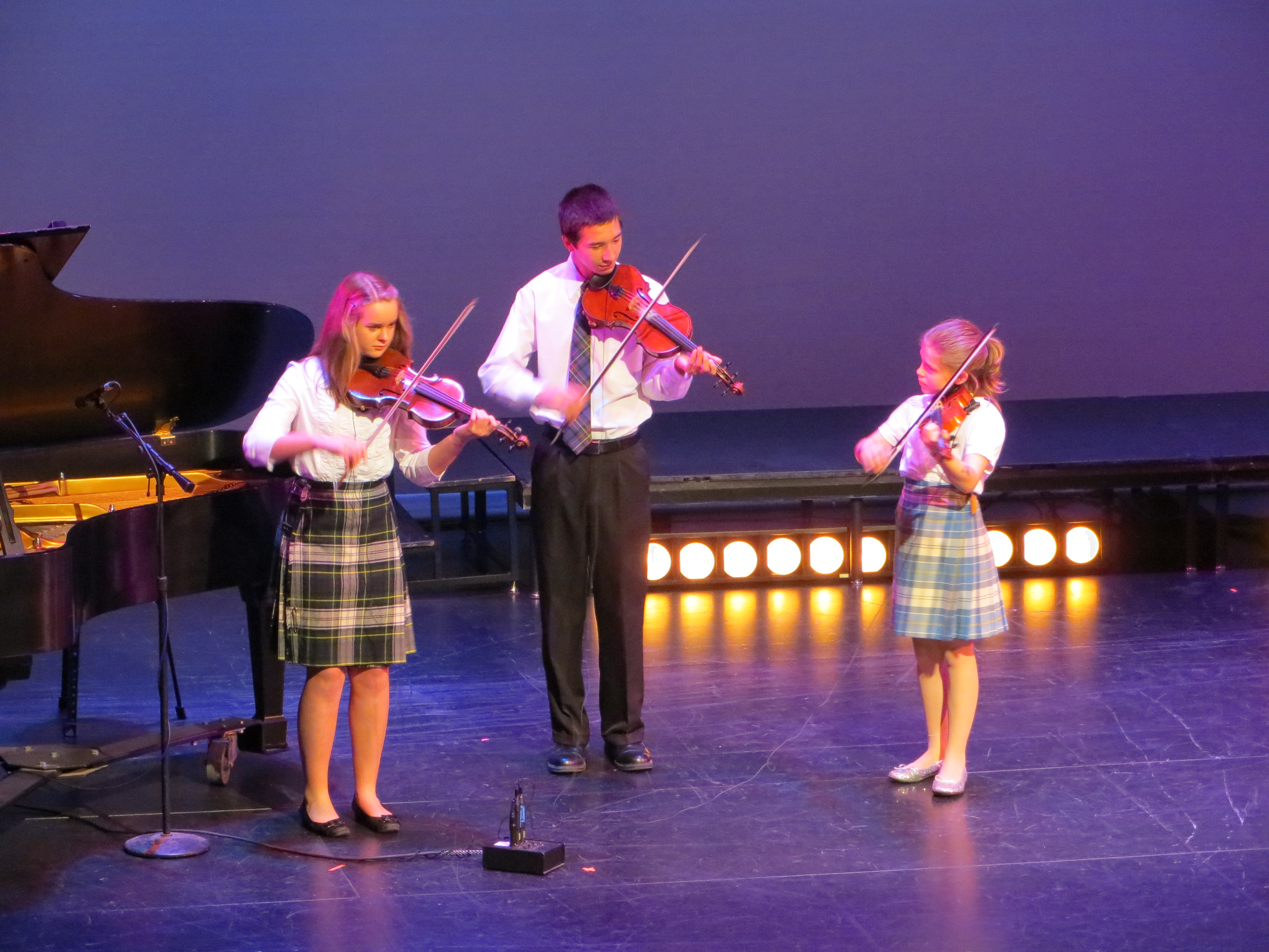 Playing at the concert, the trio, along with Guinevere, were a big favorite of the night!